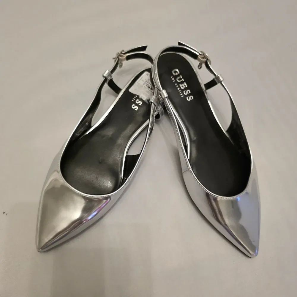 BRAND NEW GUESS SLINGBACK WOMEN'S  POINTED TOE FLAT